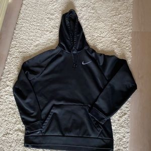 Nike black dri-fit hoodie. Large. Excellent condition.